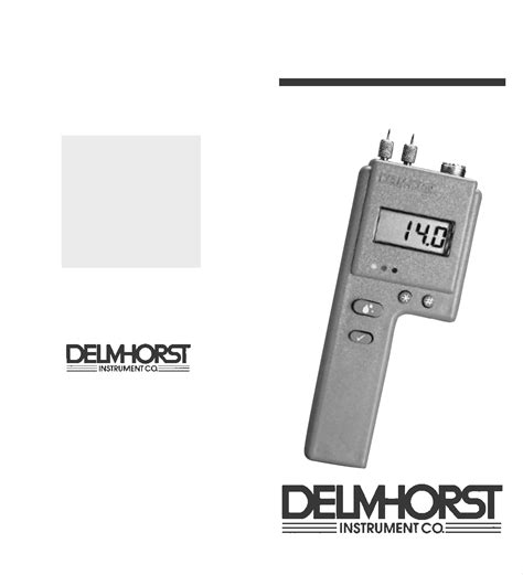 delmhorst moisture meter instructions